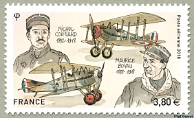 Image du timbre Michel COIFFARD 1892-1918-Maurice BOYAU 1888-1918