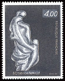 Image du timbre Boyan «La famille»
