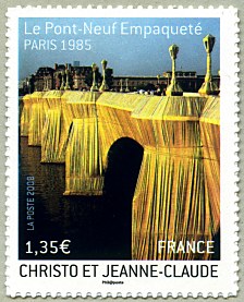 Christo et Jeanne-Claude<br />Le Pont-Neuf empaqueté Paris 1985
