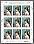 La feuille de 9 timbres de 2023 d’Eva Gonzalès
