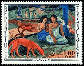 Image du timbre Paul Gauguin«Arearea»