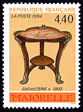 Image du timbre Ebénisterie de Majorelle (vers 1902)