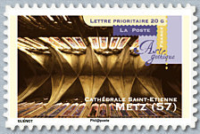 Image du timbre METZ (57) -  Cathédrale Saint-Etienne