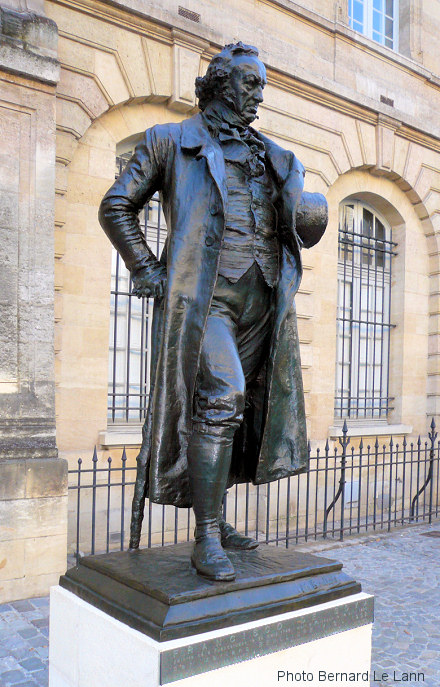 La statue de Goya à Bordeaux