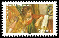 Auguste Renoir<br />«Jeunes filles au piano» 1892