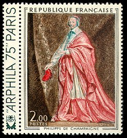 ARPHILA 75
<br />
Cardinal de Richelieu
<br />
Tableau de Philippe de Champaigne