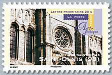 Image du timbre SAINT-DENIS (93) - Basilique Saint-Denis