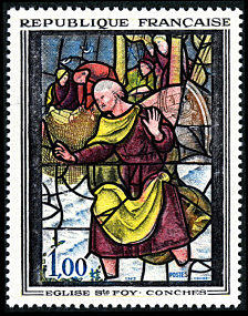 Image du timbre Eglise Sainte Foy de Conches