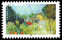 Vincent Van Gogh<br />«Mademoiselle Gachet dans son jardin» 1890