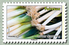 Image du timbre Poireaux