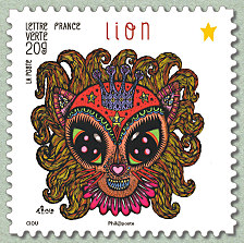 Image du timbre ♌ Lion ♌