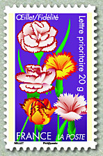 Image du timbre Œillet / Fidélité