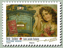 Image du timbre Porte bonheur
