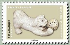 Image du timbre ART ASIATIQUE- Chien de Fô