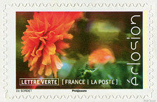 Image du timbre Le dahlia