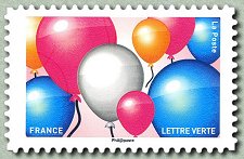 Image du timbre Ballons