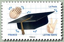 Image du timbre Bravo pour un diplôme