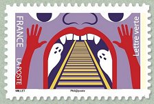 Image du timbre Le train fantôme