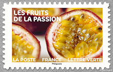 Image du timbre Les fruits de la passion