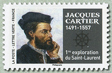 Jacques Cartier 1491-1557
<br />
Première exploration du Saint-Laurent