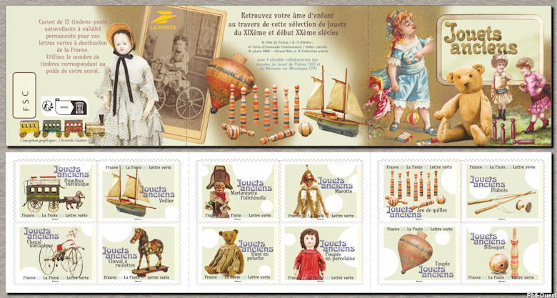 Image du timbre Jouets anciens