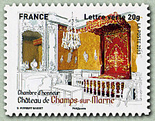 Image du timbre Château de Champs sur Marne - Chambre d'honneur