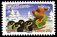 Image du timbre Premier timbre du carnet