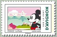 Image du timbre Sur le pont d'Avignon