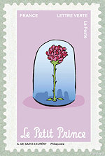 Image du timbre La rose