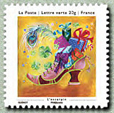 Image du timbre L'escarpin