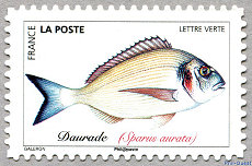 Image du timbre Daurade  Sparus aurata