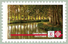 Image du timbre Canal du Midi - Occitanie