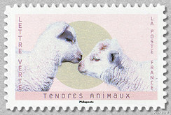 Image du timbre Moutons
