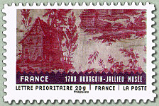 FRANCE - 1780 Toile de Jouy<br />Bourgoin-Jallieu Musée
