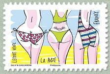 Image du timbre Vue sur court