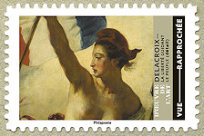 Image du timbre Delacroix
-
La Liberté guidant le peuple (détail)