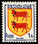 Image du timbre Armoiries du Béarn