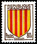 Image du timbre Armoiries du Roussillon