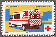 Image du timbre Ambulance