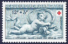 Image du timbre Versailles - Bassin de Diane - XVIIème siècle12 F  +  3F