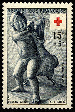 Image du timbre L´Enfant à l´oie - Art grec