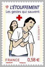 Image du timbre Etouffement