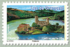 Image du timbre Lac de Grangent