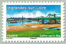 Image du timbre Ingrandes-sur-Loire