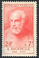 Image du timbre Antoine Bourdelle 1861-1929