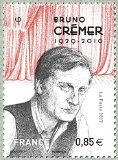 Image du timbre Bruno Cremer  1929-2010