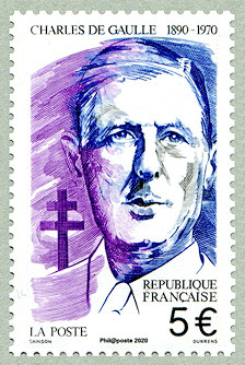 Image du timbre Charles de Gaulle 1890 - 1970