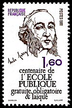 Jules Ferry 1832-1893<BR>Centenaire de l´école publique, gratuite, obligatoire et laïque