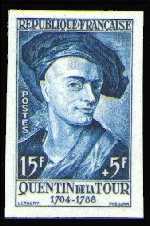 Image du timbre Quentin de La Tour  1704-1788 (non dentelé)