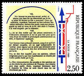 Image du timbre Articles 7 à 11